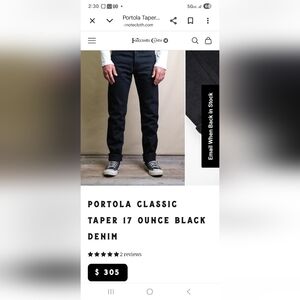 Freenote Cloth Men's Jeans